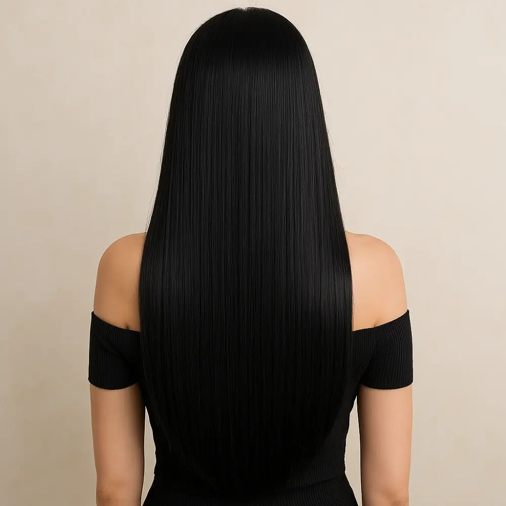 Extension Cheveux à Clip Raides - Noir