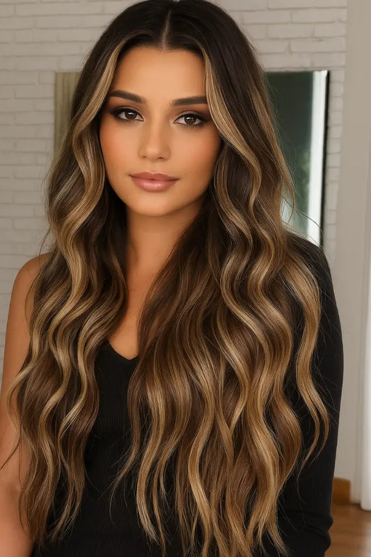 Extensions Cheveux Coiffeur - Beige Sahara
