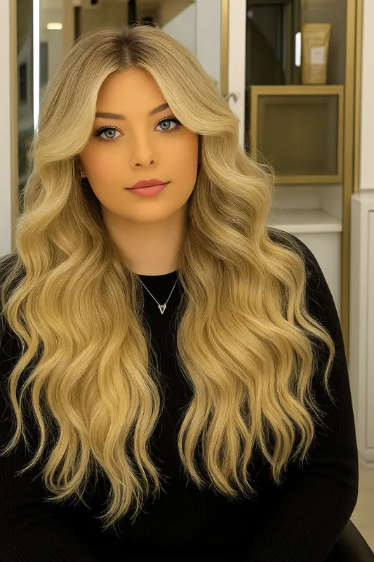 Extensions de Cheveux Ondulés - Honey